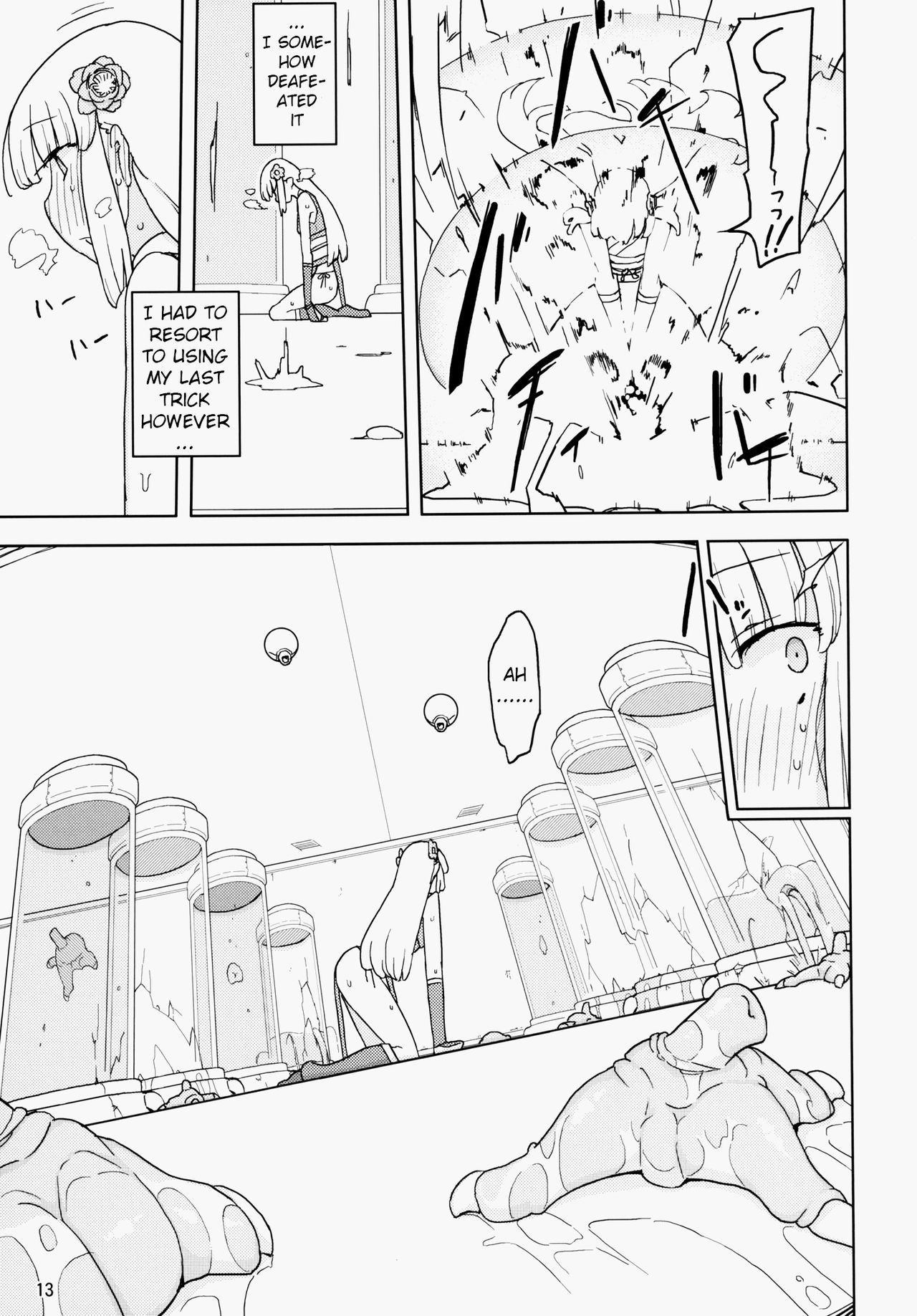 Henshin Heroine VS Aku no Kagakusha page 11 full