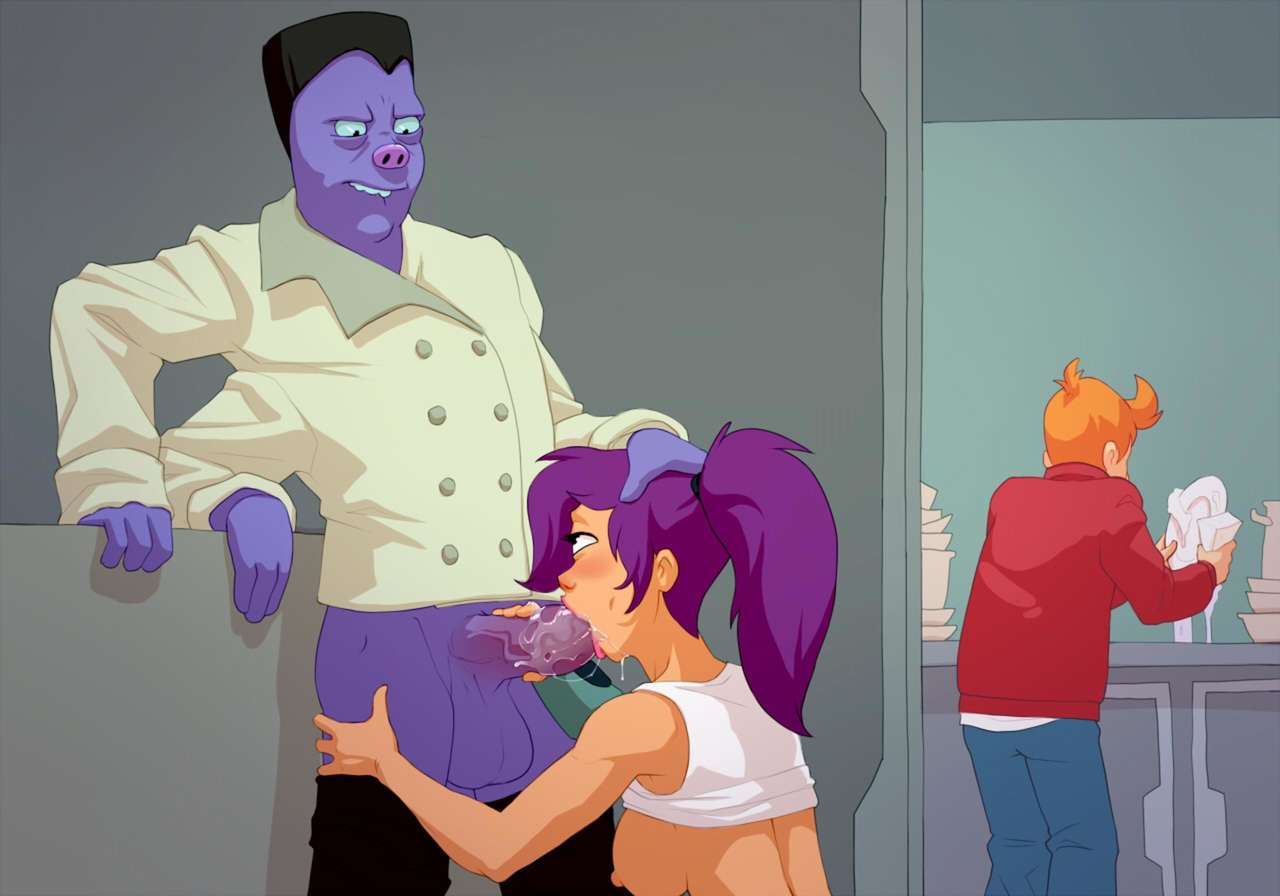 Typical date with Fry & Scruffy, The Janitor | Неудачное свидание с Фраем и Уборщик Скраффи page 2 full