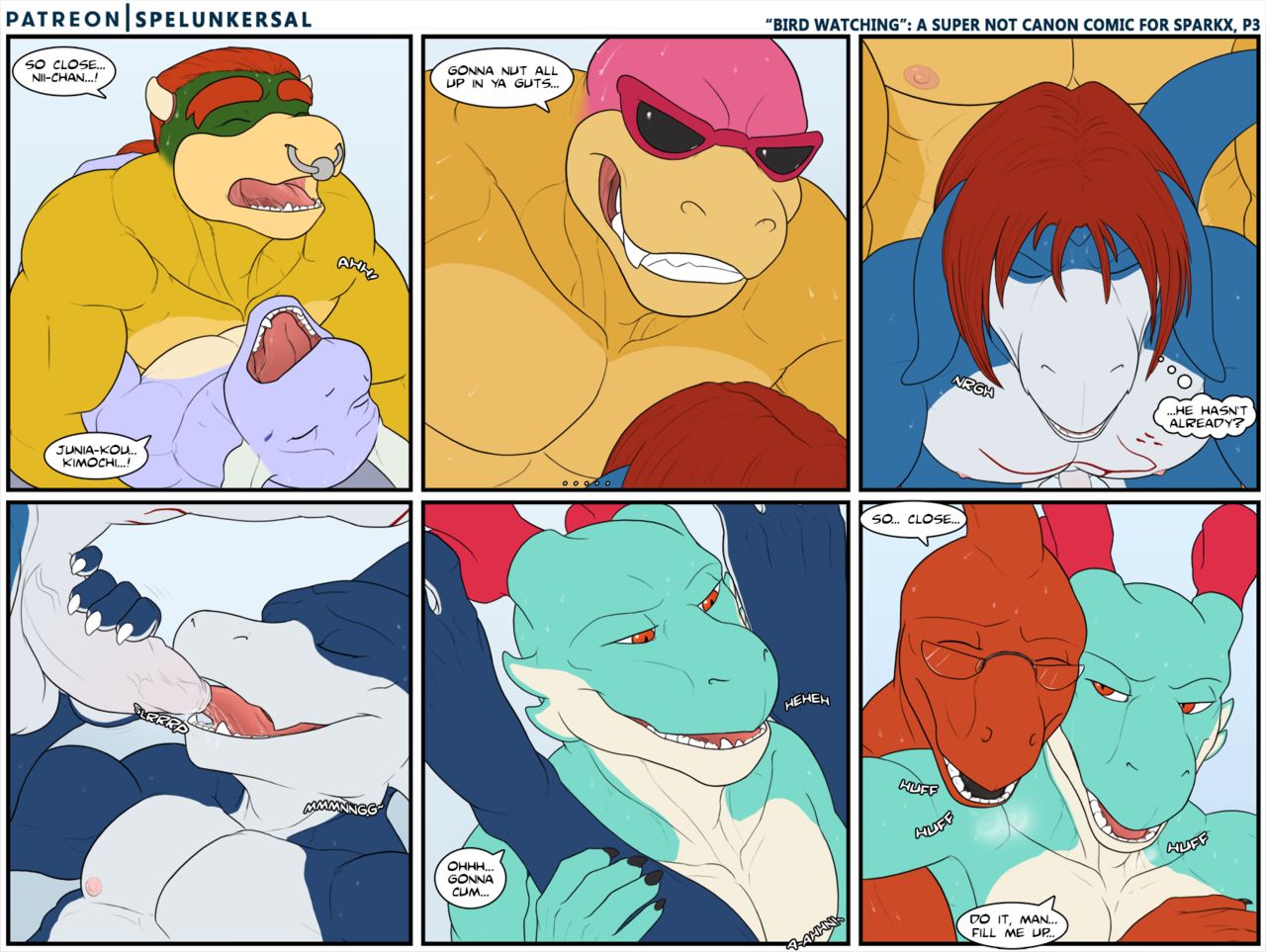 Roommates: Bird Watching page 3 full