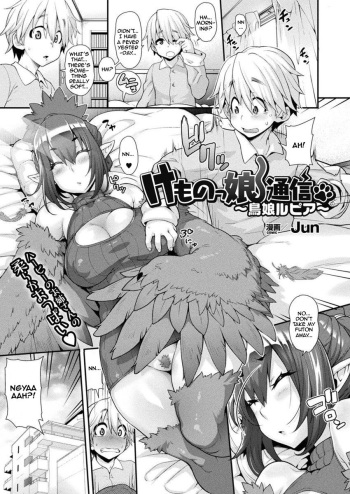 [Jun] Kemonokko Tsuushin ~Toriko Rupia~ | Animal Girl Hotline ~ Bird Girl Rupia (COMIC Unreal 2017-04 Vol. 66) [English] [Zero Translations] [Decensored] [Digital] cover