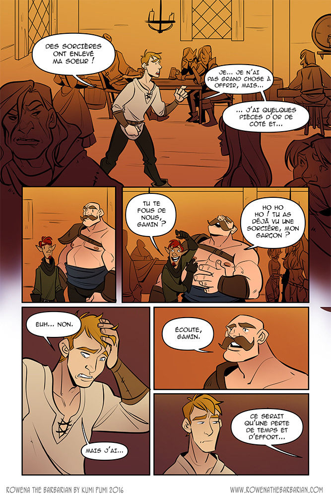Rowena the barbarian page 8 full