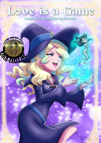 [Palcomix] Love is a Game - A Diana/Akko Romance Story (Little Witch Academia) [RUS] cover