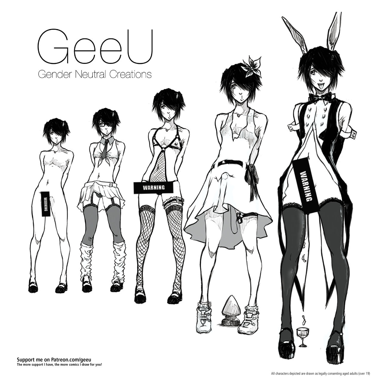 GeeU - Yuki's First Solo Adventure page 1 full