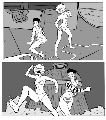 [Axel Rosered] Lab Accident + Sasha and Aliya Gets Ate + An unfinished comic cover