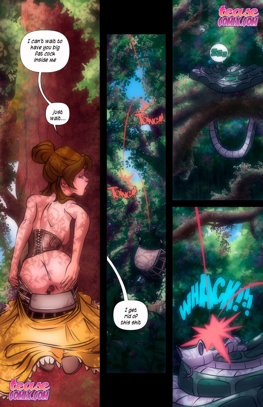 The Legend of the White Ape and the Snake page 11 full