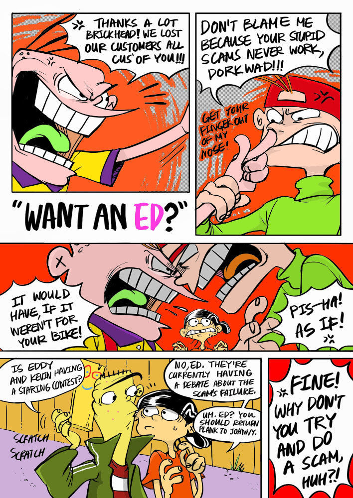 Kevedd fanbook  Colored by: Amature page 2 full