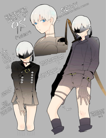 [Itoh Kani] 9S ni Iroiro | Various to 9S (NieR: Automata) [English] {Shotachan} cover