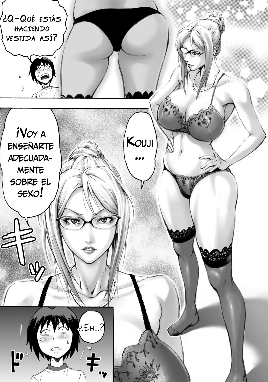 S-kke Mama no Kibishii Kozukuri Seikyouiku | Severa educación sexual sobre cómo hacer bebés de una madre sádica  =Vile= page 8 full
