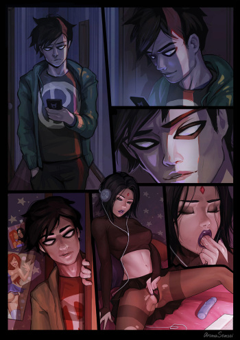 [AromaSensei] COMIC (Teen Titans) (ong?) cover
