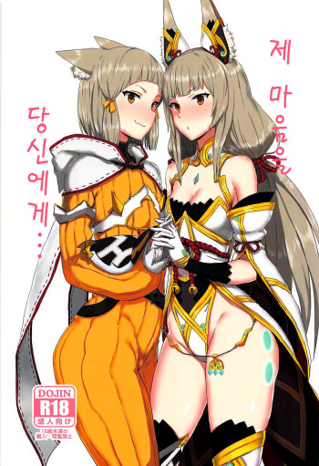 (COMIC1☆13) [Gomuhachi (Gomu)] Watashi no Omoi o Anata ni... | 제 마음을 당신에게... (Xenoblade 2) [Korean] cover