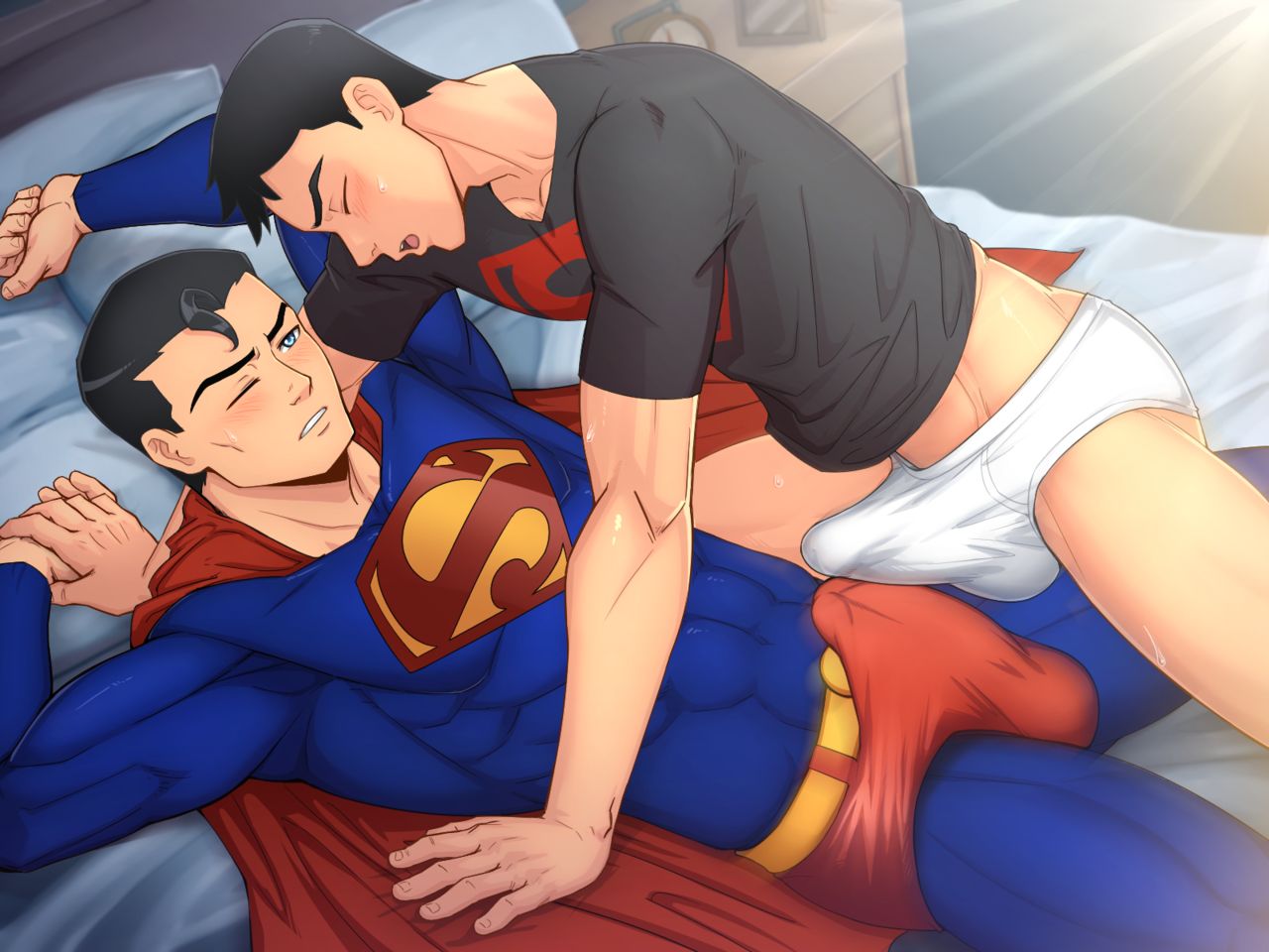 Young Justice - Superman X Superboy #1 page 12 full