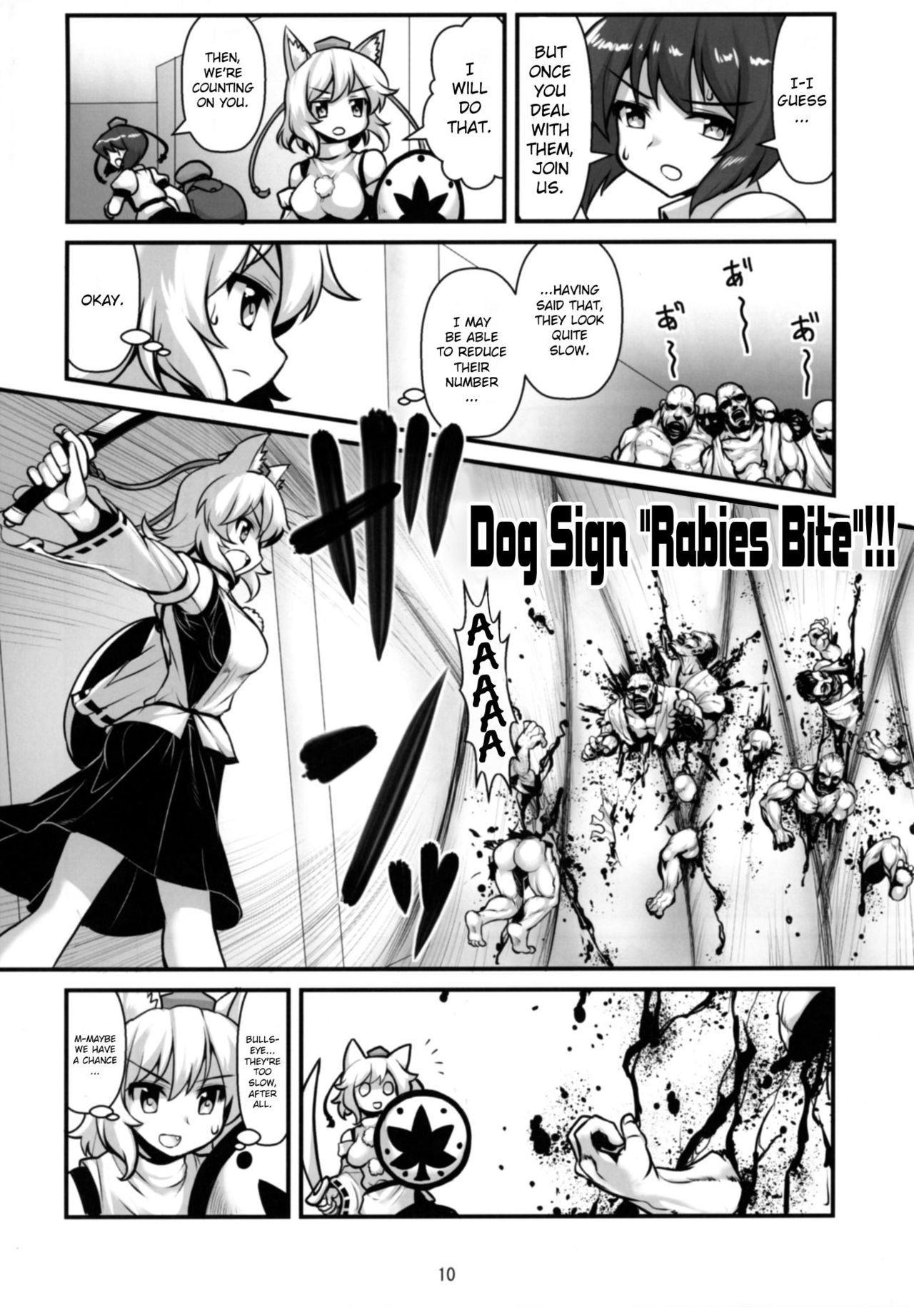 Tengu vs Bio Hazard Oji-san page 12 full