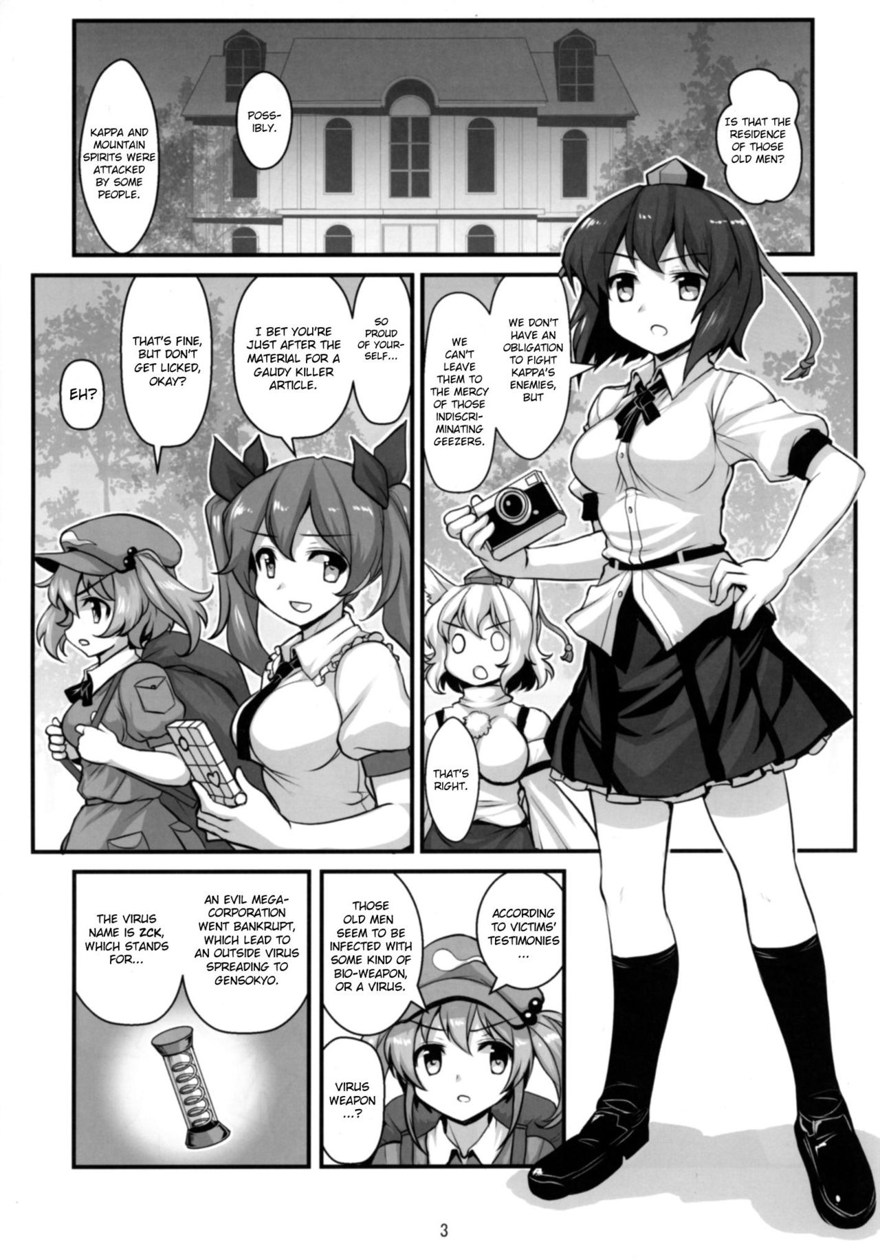Tengu vs Bio Hazard Oji-san page 5 full
