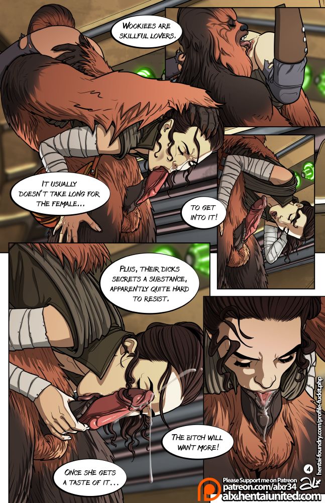 Star Wars: A Complete Guide to Wookie Sex page 6 full
