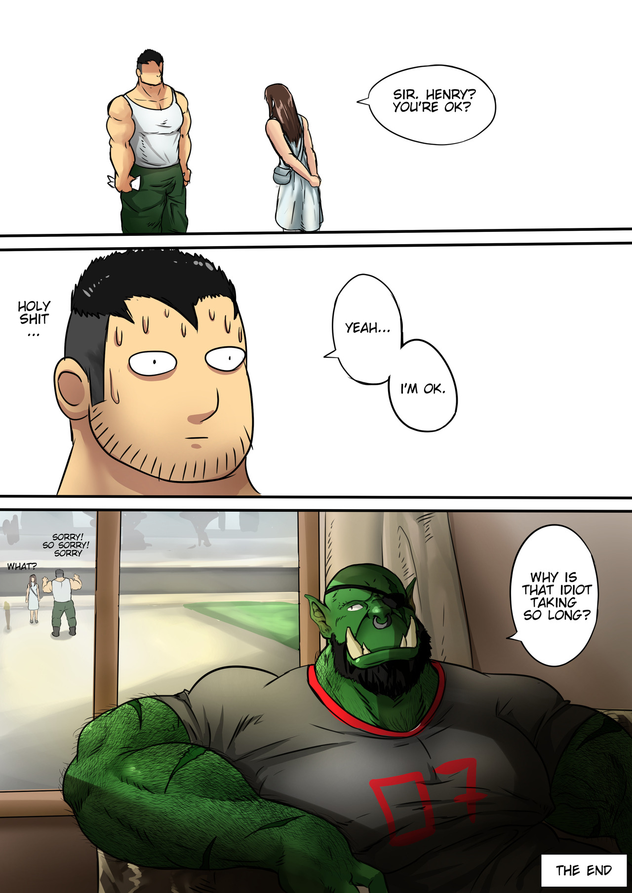 My Life With A Orc Episode 3: "Party" page 7 full