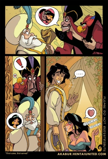 [Akabur] Aladdin Parody Pictures cover