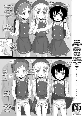 [2nd color (Typehatena)] Kigumi no Machi o Aruitetara Oishisou na Kodomo ga Ita node Gochisou ni Narimashita (Gochuumon wa Usagi desu ka) [Spanish] {NicoNiiScans] [Digital] cover