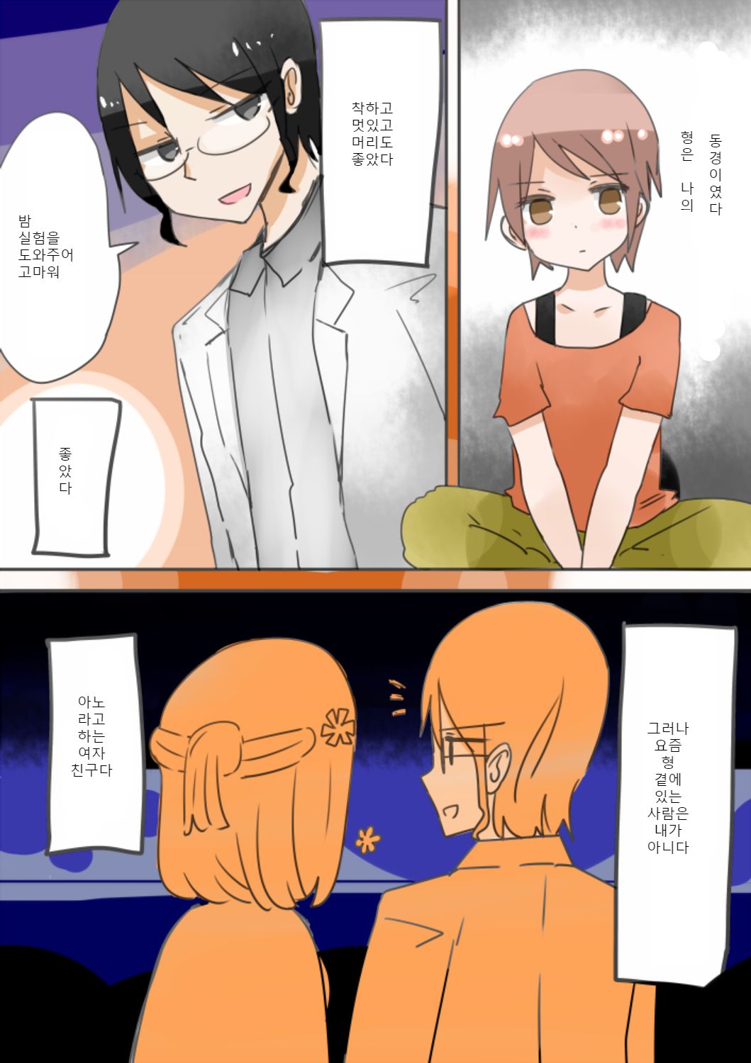 Otouto Succubus-ka! Inma no Kyoudai Nyotaika Sakusen 1 | 음마의 형제 여체화 작전 page 3 full