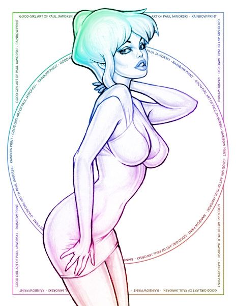 Paul Jaworski Goodgirlart - Rainbow Prints page 11 full