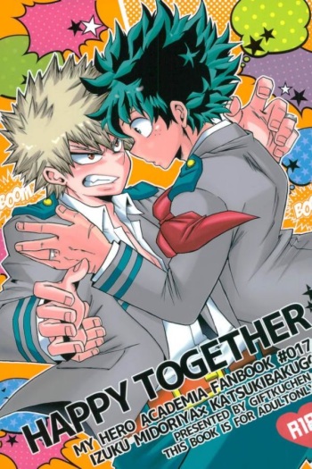 (C91) [GiftKuchen (Shitori)] HAPPY TOGETHER (Boku no Hero Academia) cover