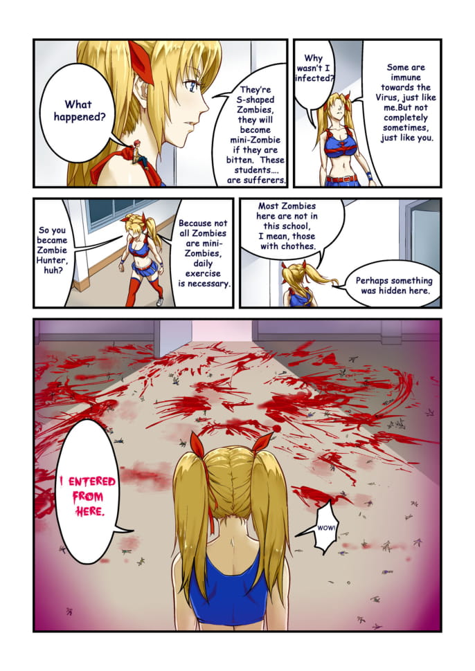 Zombie School page 12 full