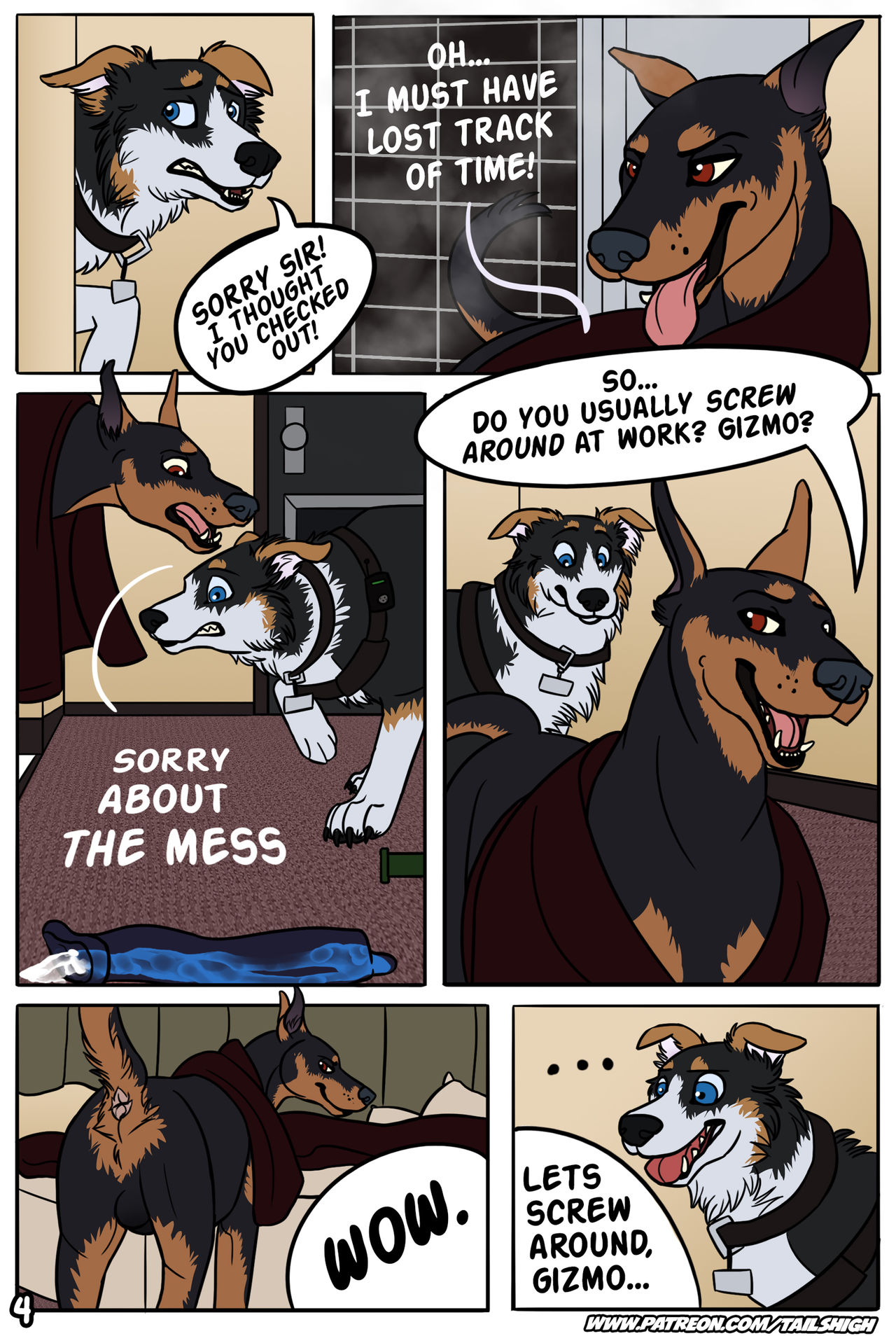 Mini Comic #1 - Rump Hotel page 4 full