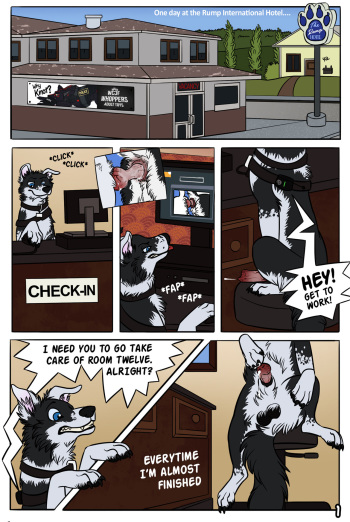 [TailsHigh] Mini Comic #1 - Rump Hotel [Ongoing] cover