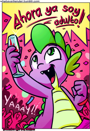 Now I am Adult (Spanish) [Gifs] cover