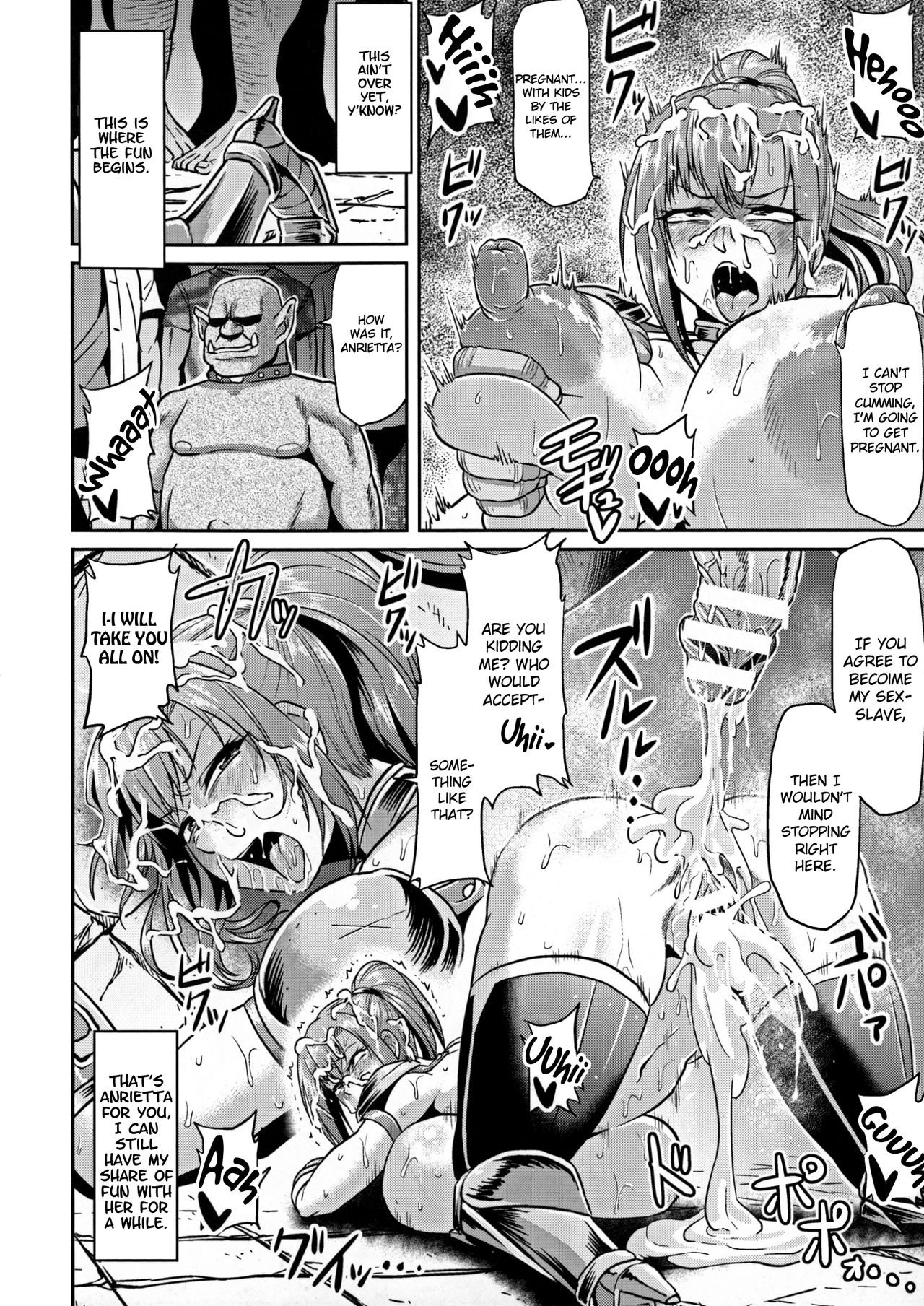 Onna Senshi to Goblin | Female Warrior and Goblin page 12 full