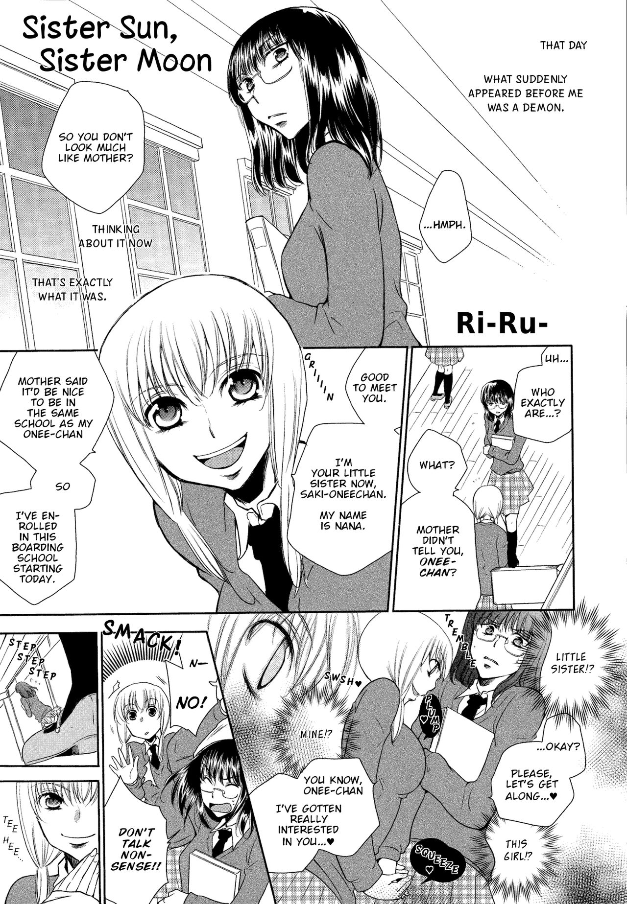Sister Sun, Sister Moon page 1 full