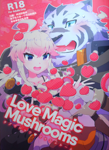 (C92) [STAR PARLOR (Nagareboshi Purin)] Love Magic Mushrooms (Zero kara Hajimeru Mahou no Sho) cover