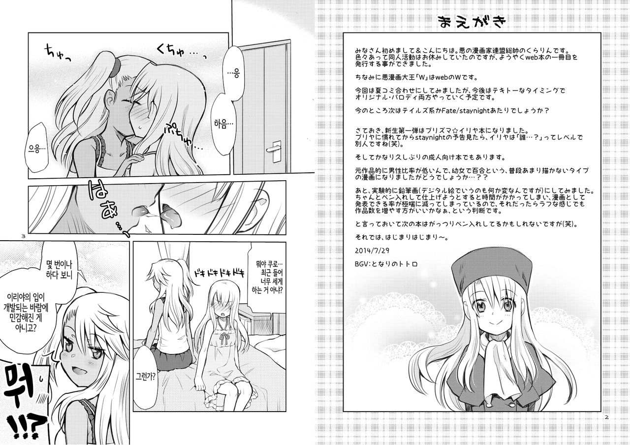 Akuman Illya - Naisho no Maryoku Kyoukyuu | 아쿠망☆이리야 비밀의 마력공급 page 2 full