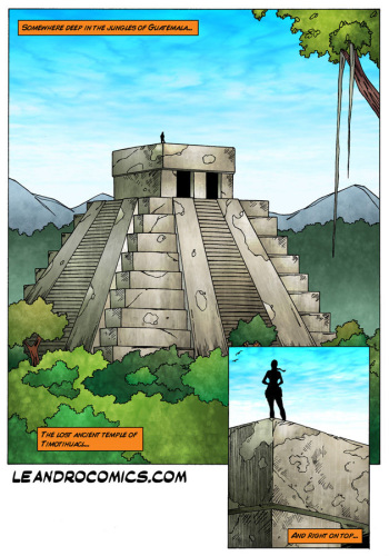[Leandro Comics] Lara Croft cover