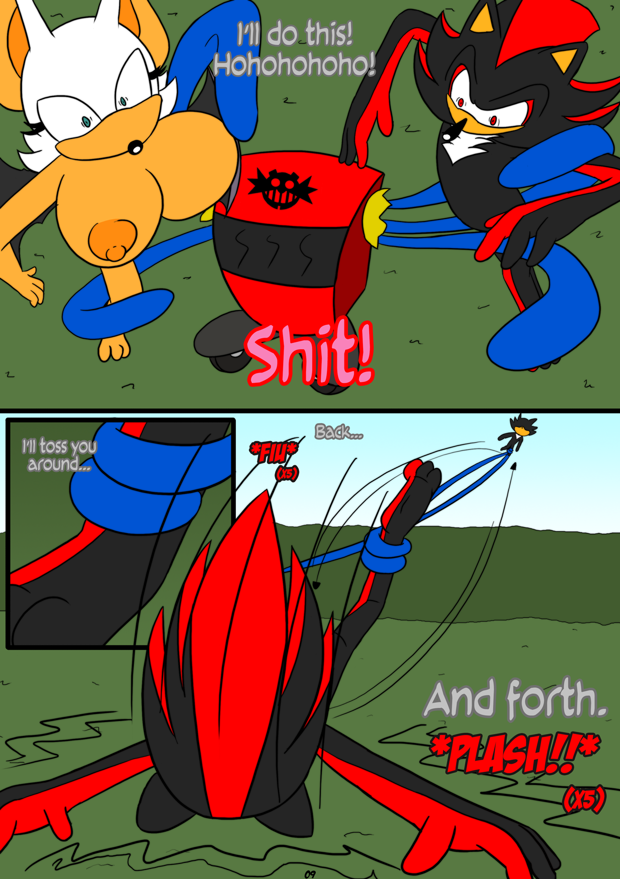 Shadow & Rouge - Hell Comes to the Jungle page 11 full
