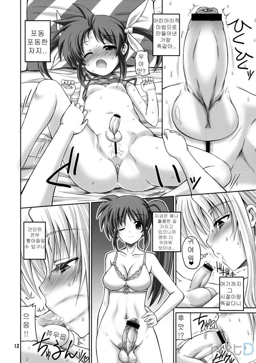 Otona Fate to Kodomo Nanoha | 어른 페이트와 어린이 나노하 page 11 full