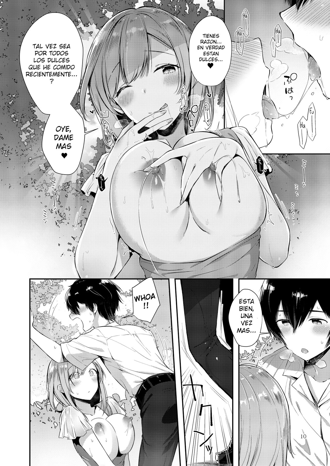 Amatoro Oppai | Dulces y Pegajosos Pechos page 10 full
