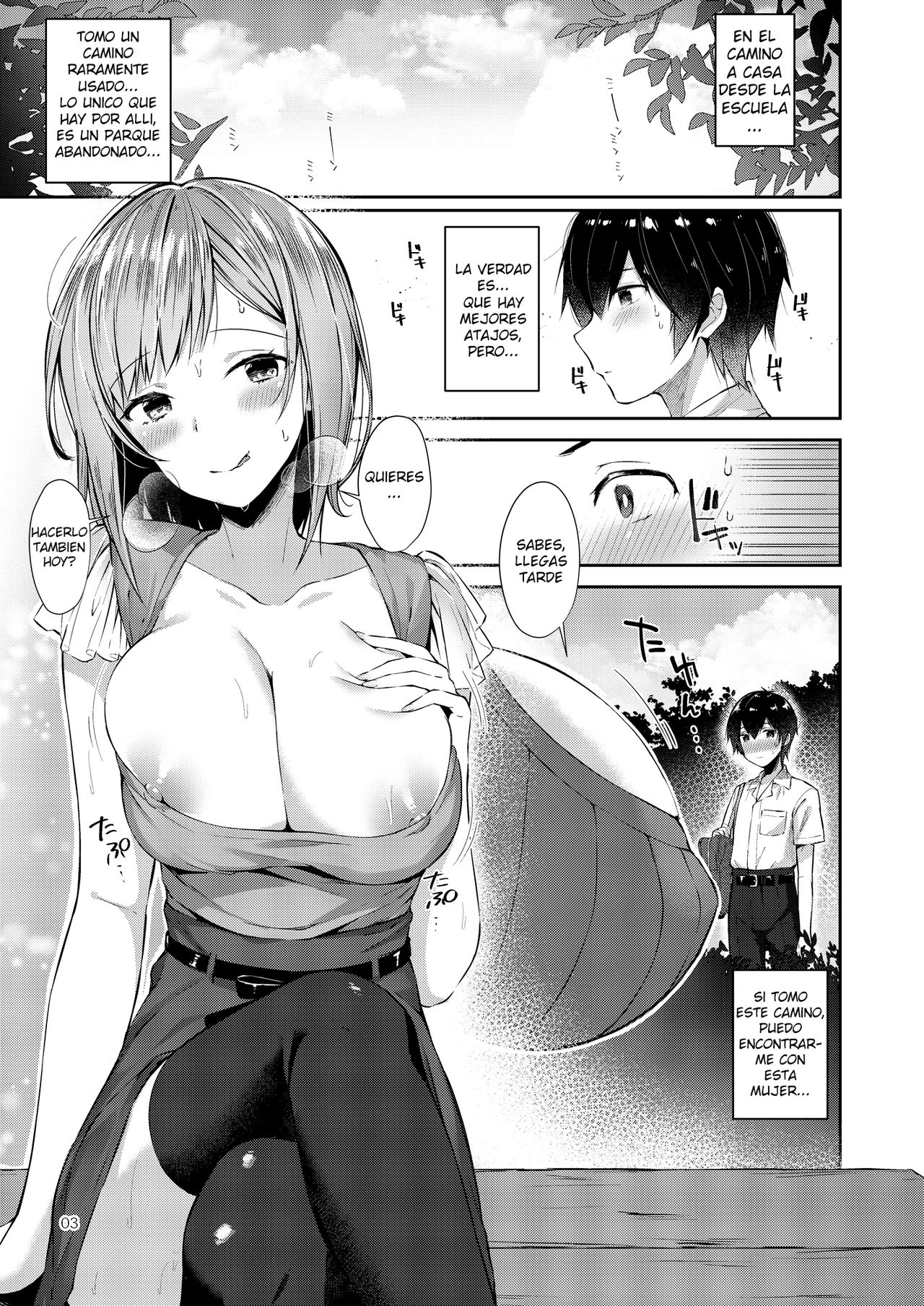 Amatoro Oppai | Dulces y Pegajosos Pechos page 3 full