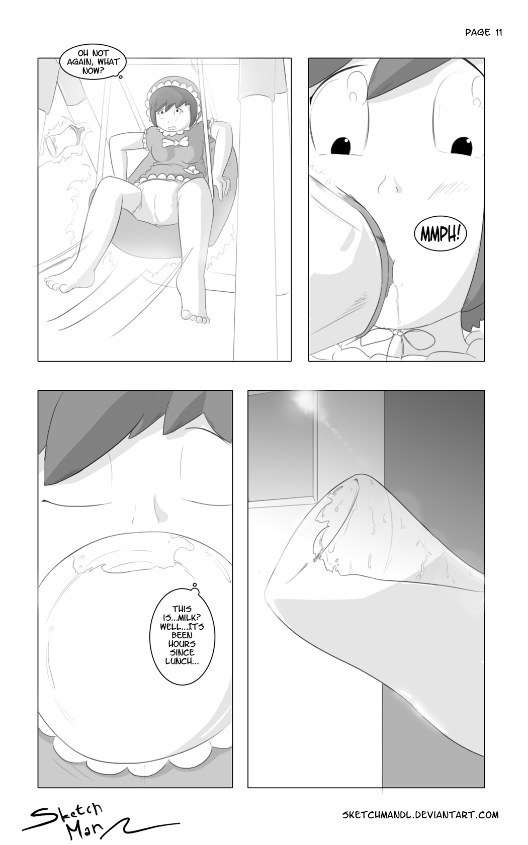 Untitled Kingdom Hearts Diaper Comic page 11 full