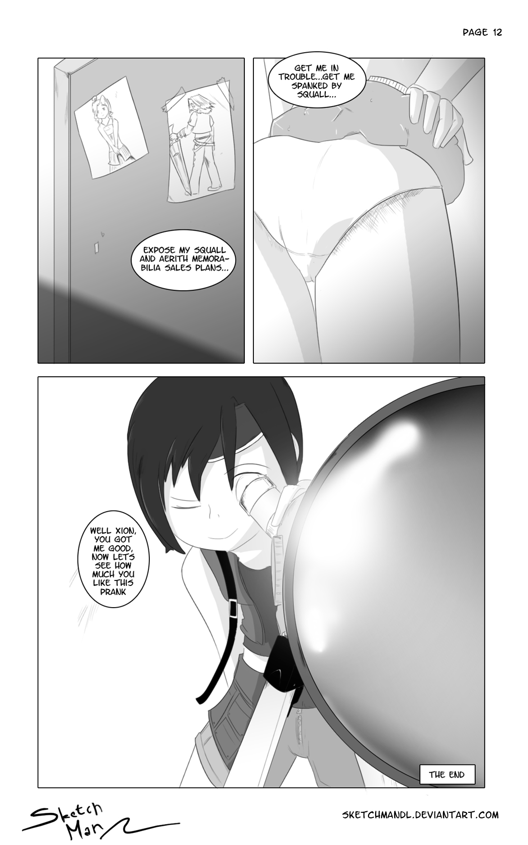 Untitled Kingdom Hearts Diaper Comic page 12 full