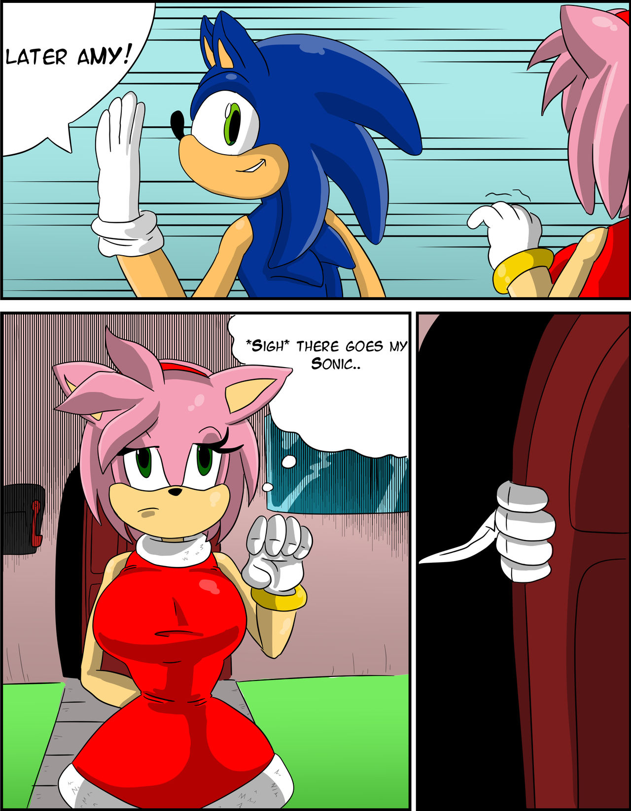 Amy's Peril page 1 full