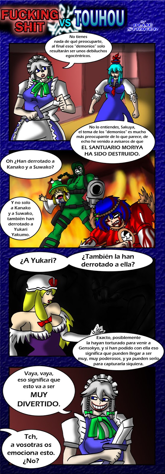 Fucking Shit vs Touhou page 6 full