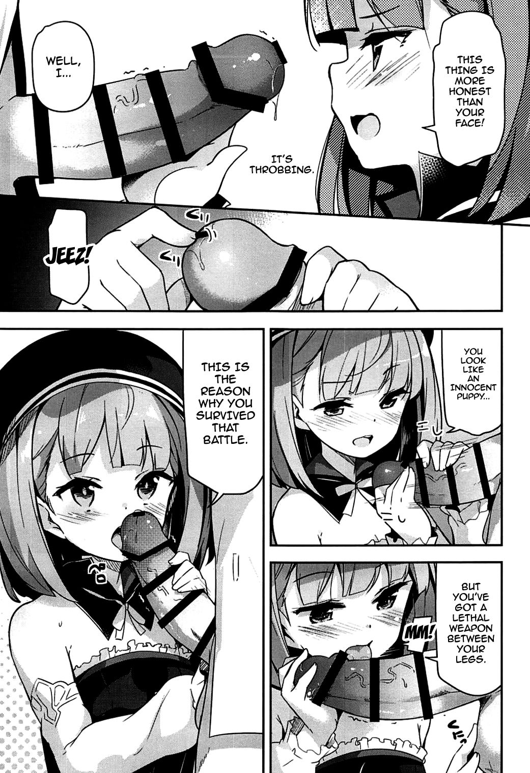 Nandemo to wa Itta kedo... | I Said We Could Do Whatever But... page 8 full