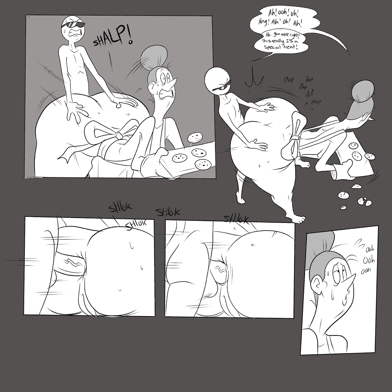 Claire and her special house guest page 3 full
