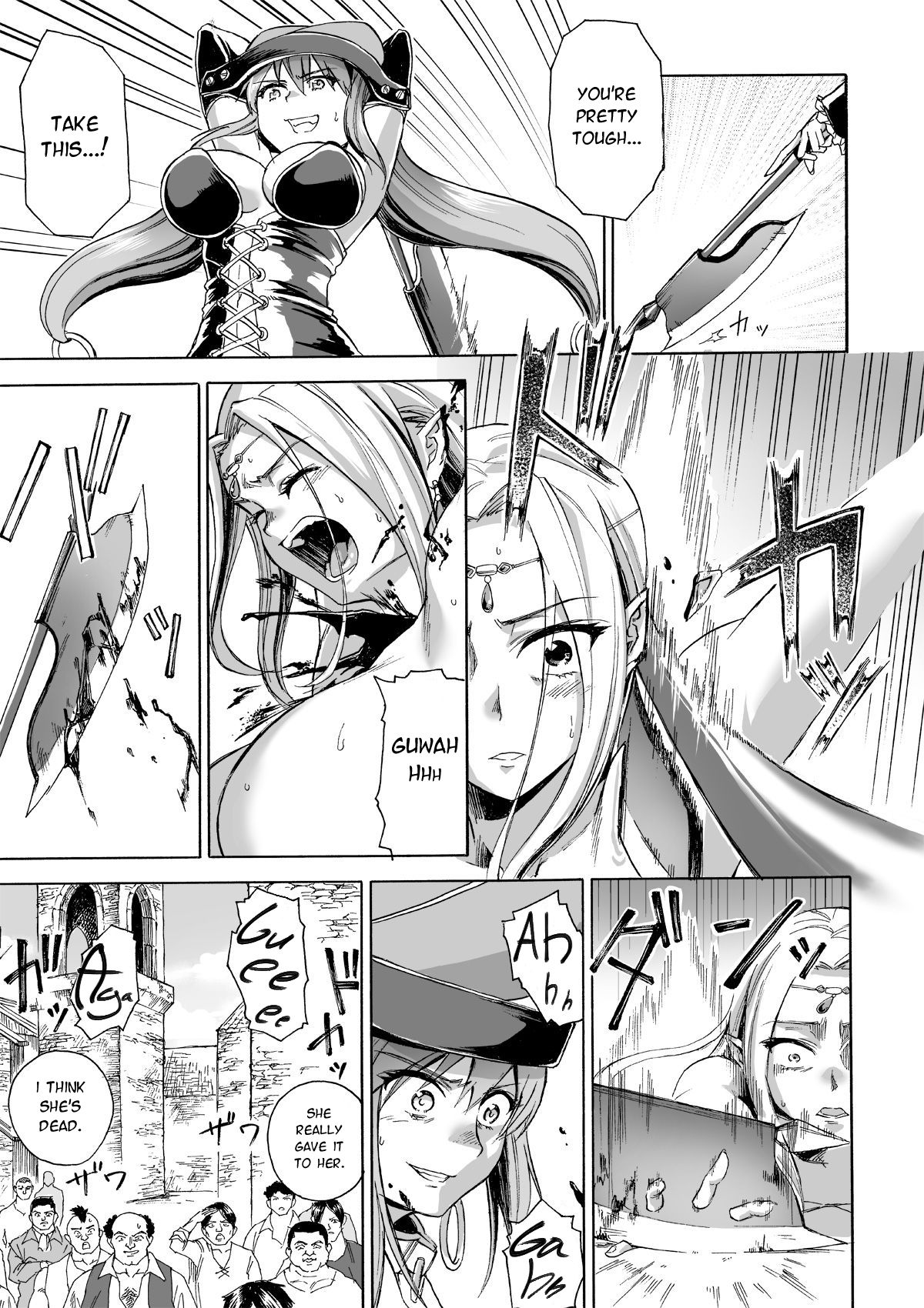 Majo no Rakujitsu 2 -Kagyaku- | Witch's Final Hour 2 -Cruel Torture- page 12 full