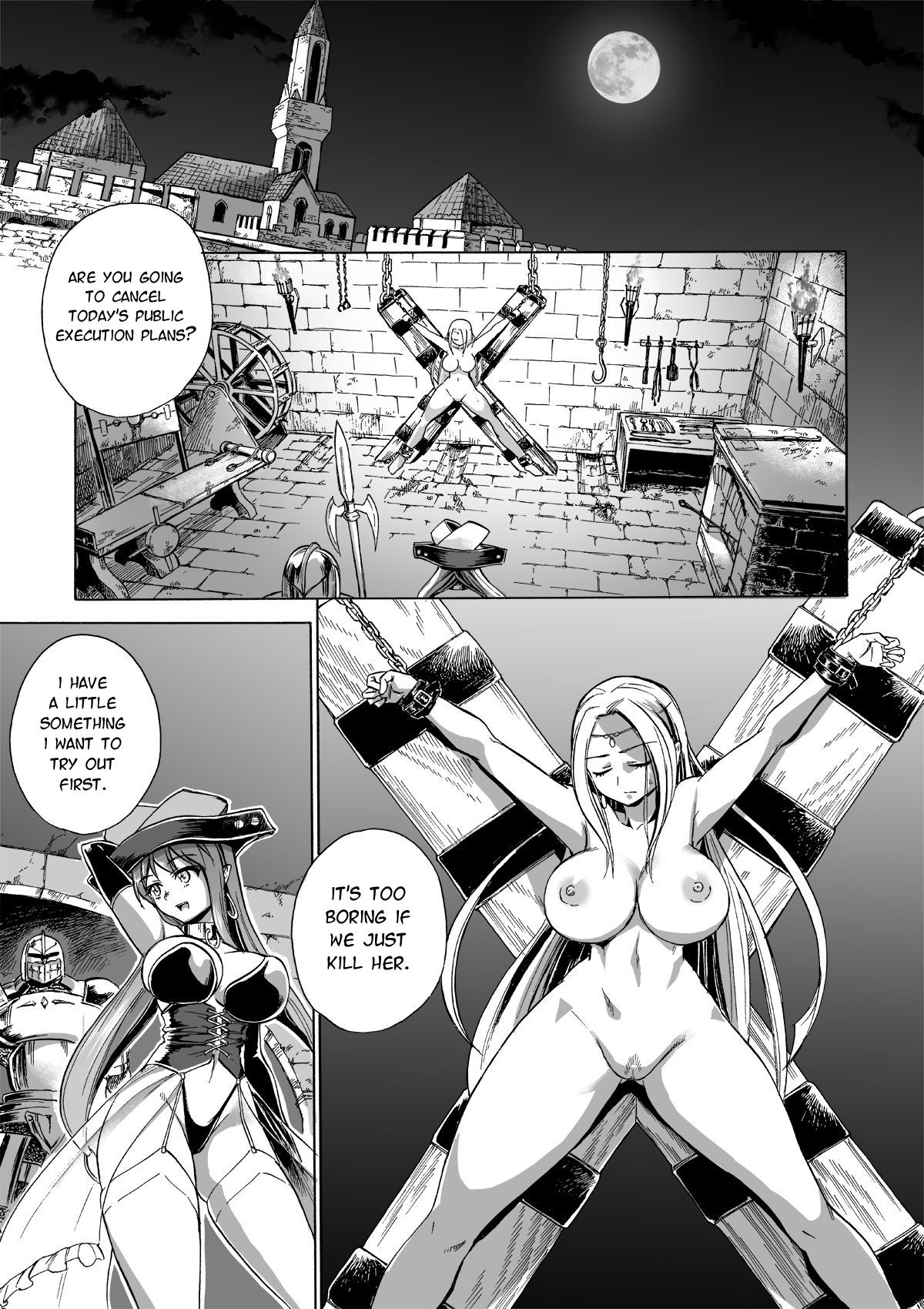Majo no Rakujitsu 2 -Kagyaku- | Witchs Final Hour 2 -Cruel Torture- - Page  2 - Comic Porn XXX