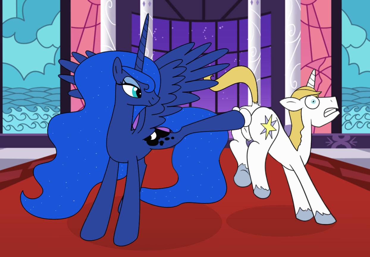 Cartoon Horses Nailing Eachother in the Nuts page 11 full