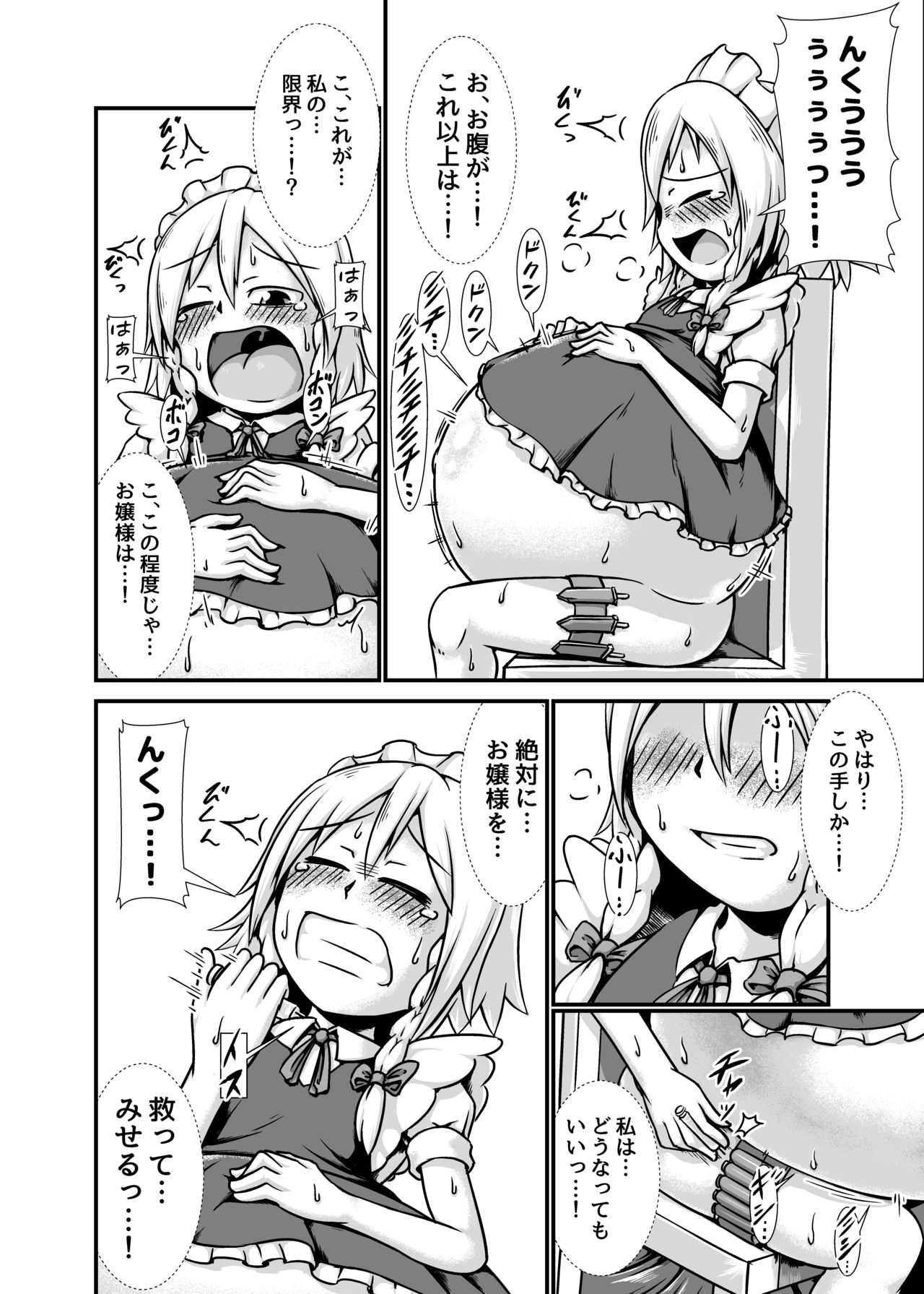 Sakuya-san ga Ojousama no Tame ni Boufuku o Ukeireru Hon ~Haretsu Hen~ page 12 full
