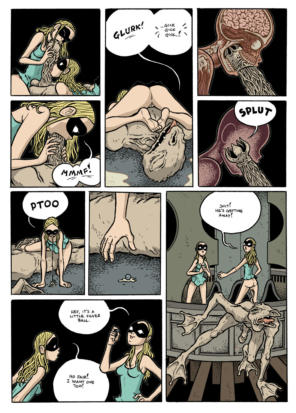 Sleazy Slice Cochlea and Eustachia page 6 full
