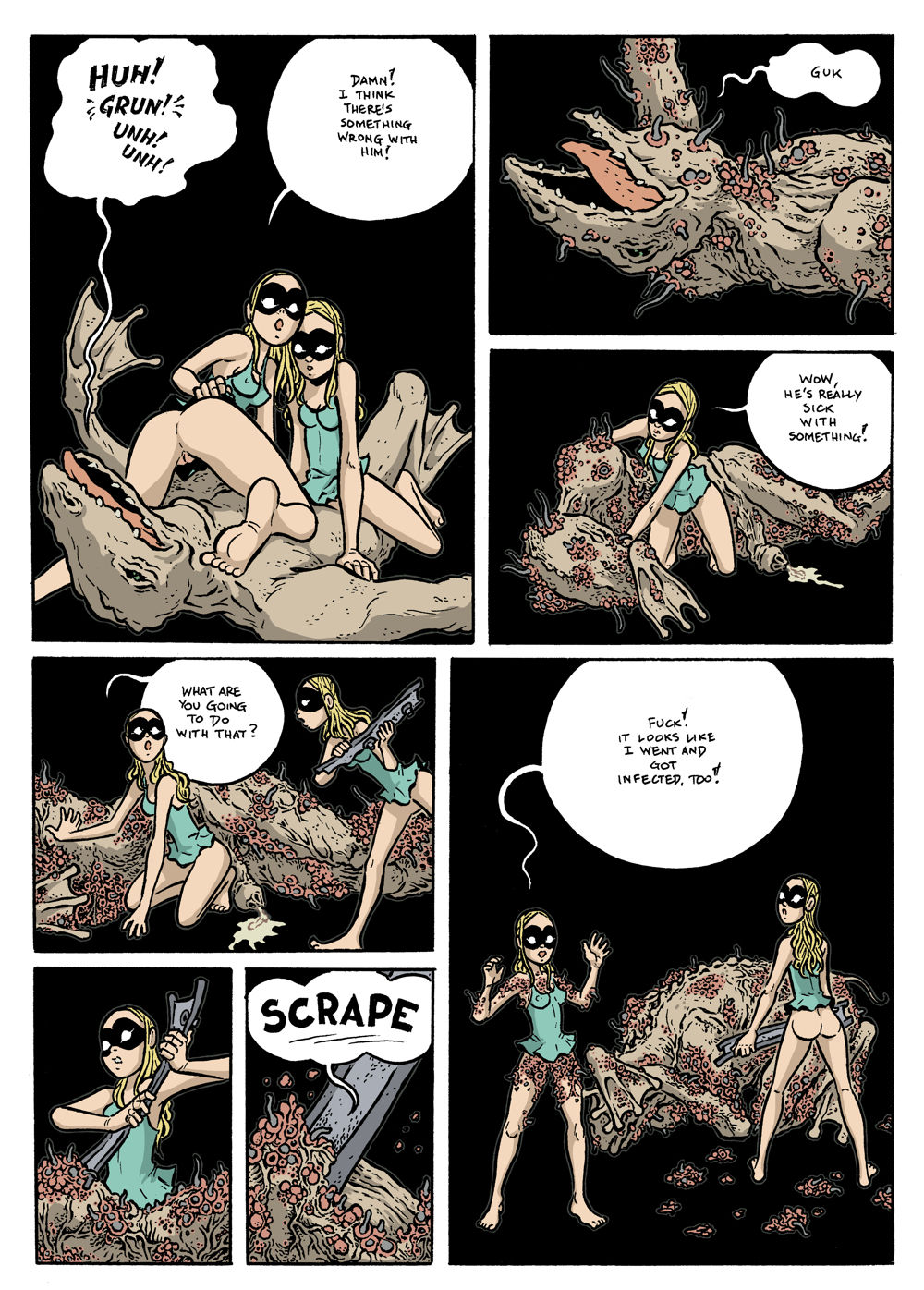 Sleazy Slice Cochlea and Eustachia page 8 full