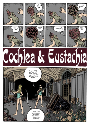 [Hans Rickheit] Sleazy Slice Cochlea and Eustachia cover